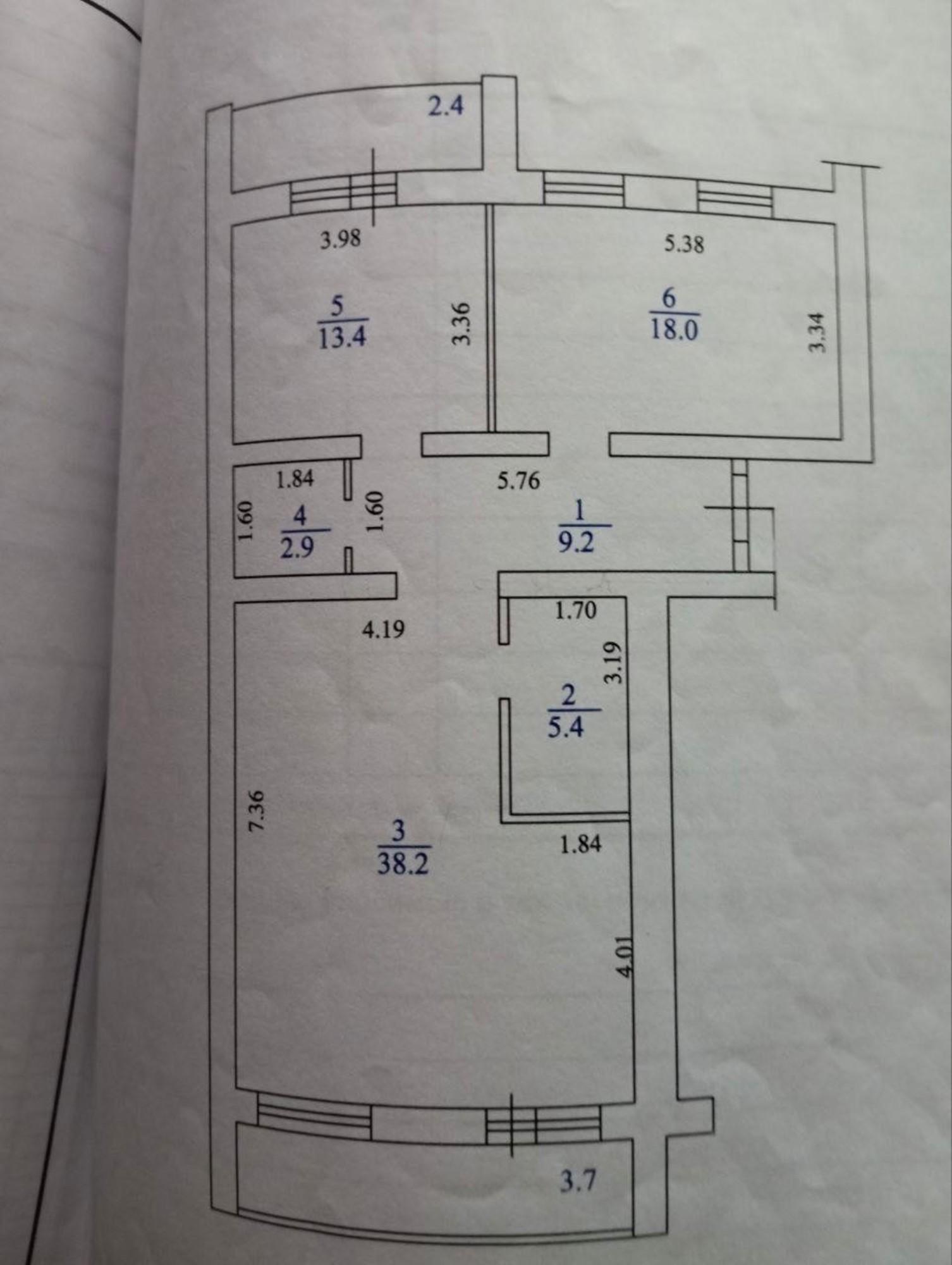 Купить квартиру за 7 200 000 рублей на 40 лет Победы улица, 104А