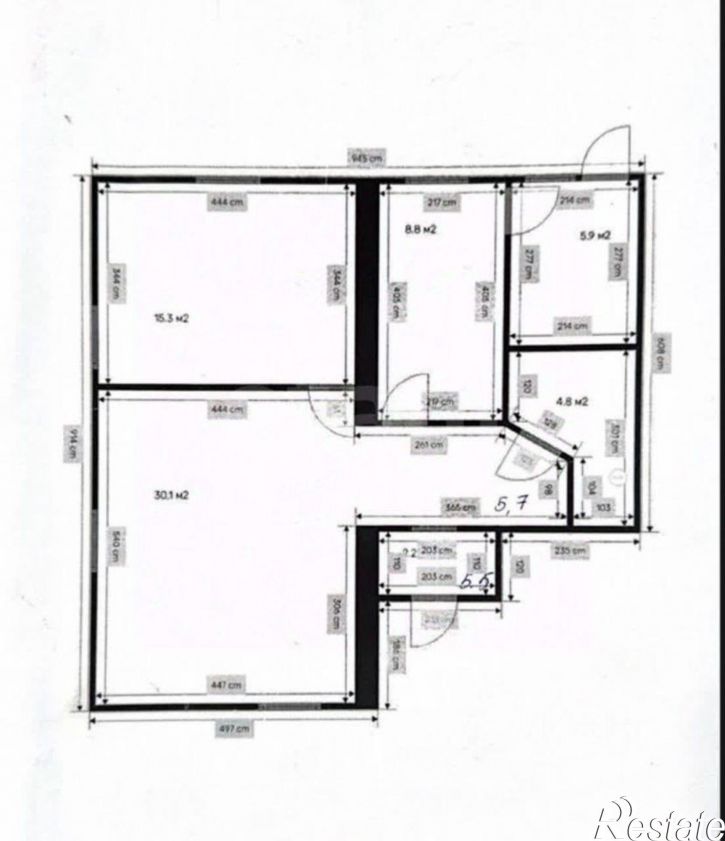 3-комн квартира городской округ Тольятти
