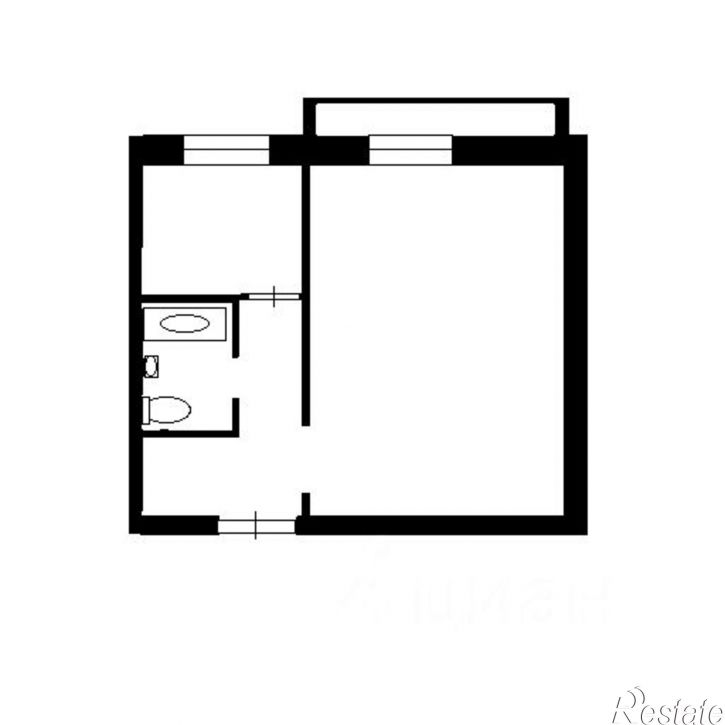 1-комн квартира улица Мира, 96,  д. 96