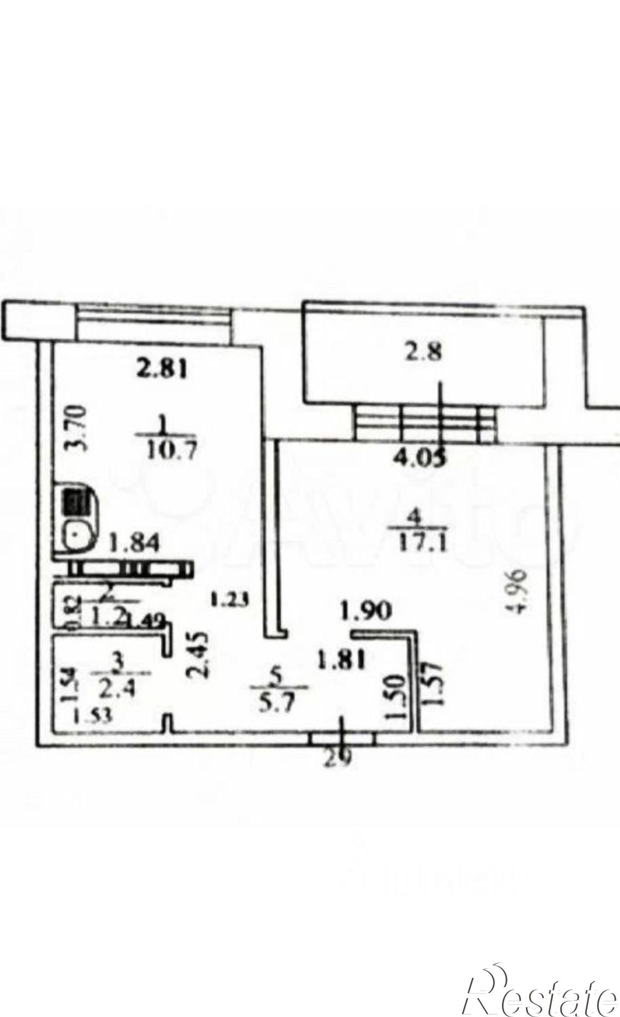 Купить квартиру за 4 200 000 рублей на улица Ленина, 35А