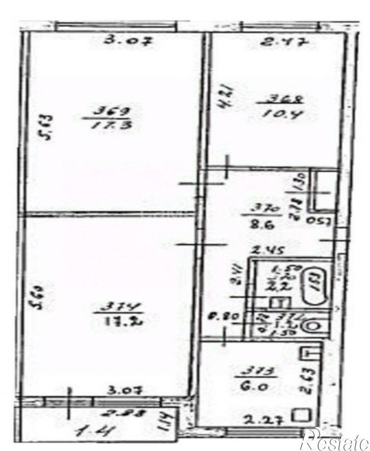3-комн квартира ул Свердлова, 74,  д. 74