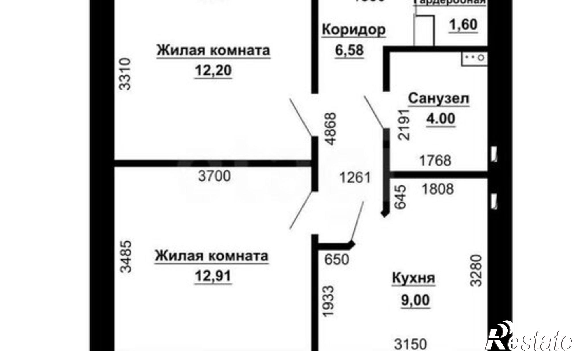 Купить квартиру за 8 300 000 рублей на ул 40 лет Победы, 2/2