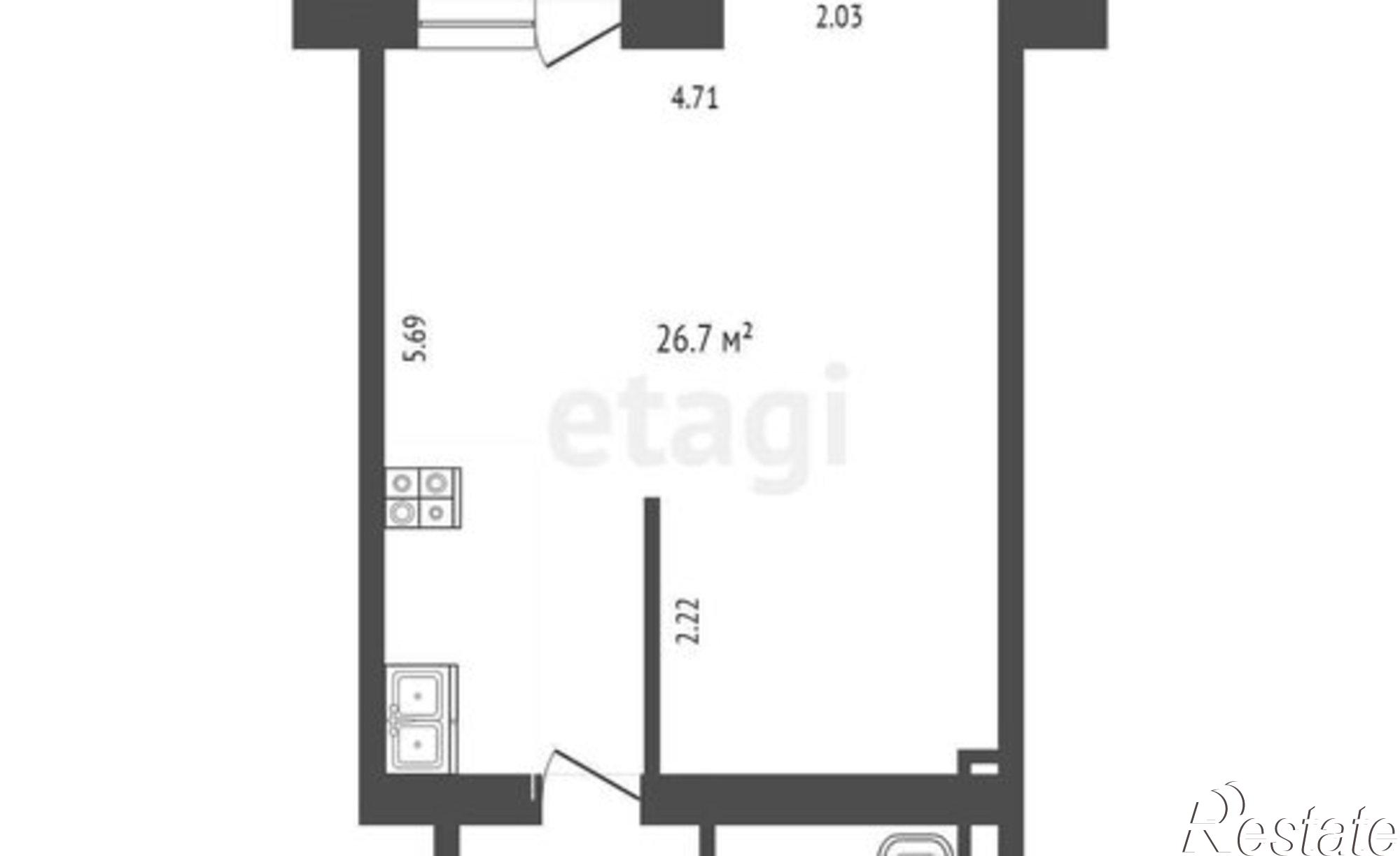 Купить квартиру за 3 550 000 рублей на ул Революционная, 56