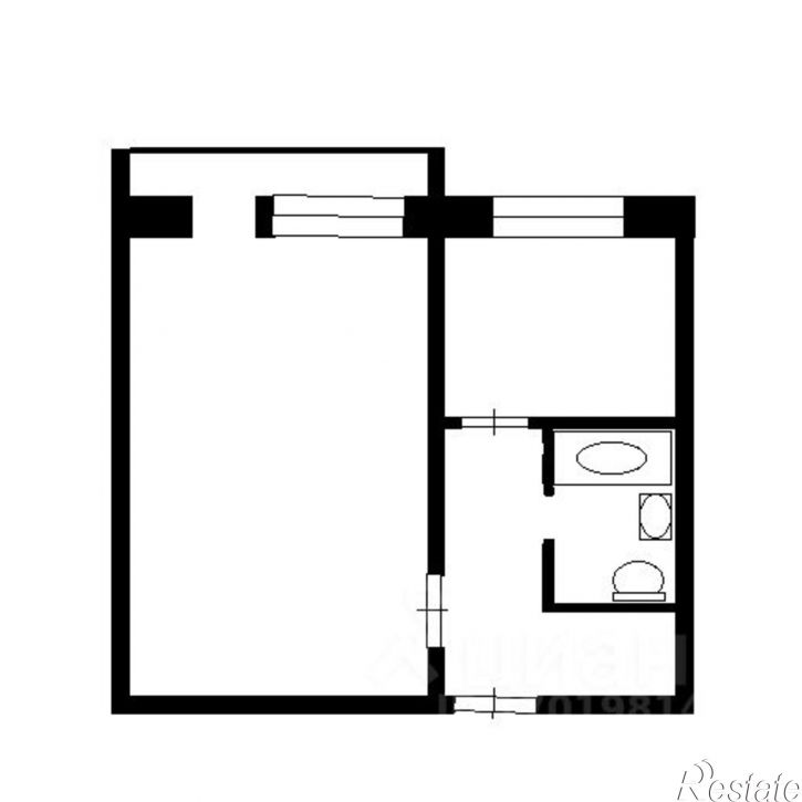 1-комн квартира ул Горького, 37,  д. 37