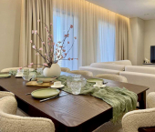 3-комн, 98кв м, этаж 3/14 Спортивная улица, 1М