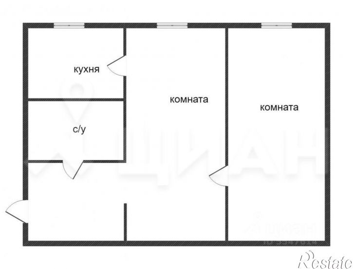 2-комн квартира ул Горького, 51,  д. 51