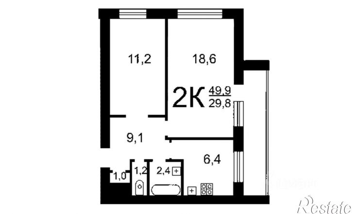 2-комн квартира ул Революционная, 16,  д. 16