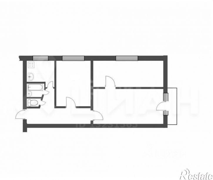 3-комн квартира ул Баныкина, 26,  д. 26