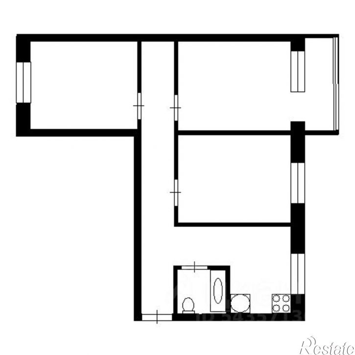 3-комн квартира ул Карла Маркса, 20,  д. 20