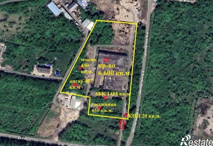 Производственное помещение Транспортный проезд, 1