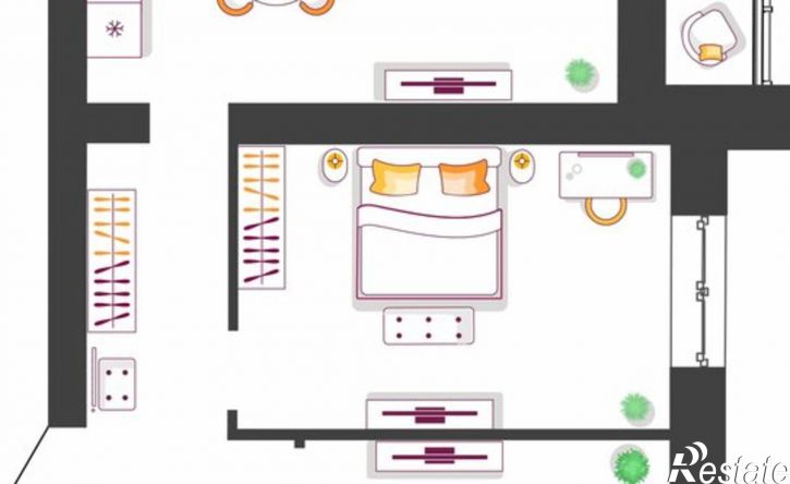 2-комн квартира в новом доме ул Ботаническая, 21В,  д. 21В