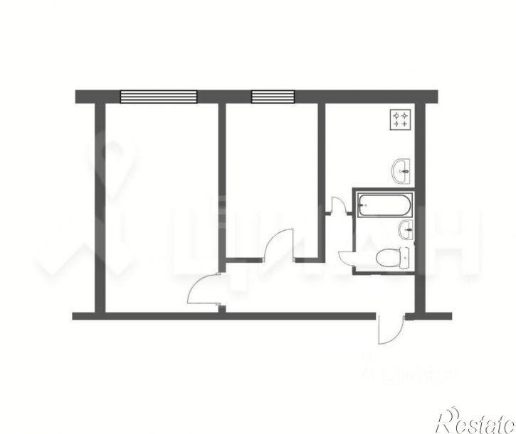 2-комн квартира ул Ставропольская, 23,  д. 23