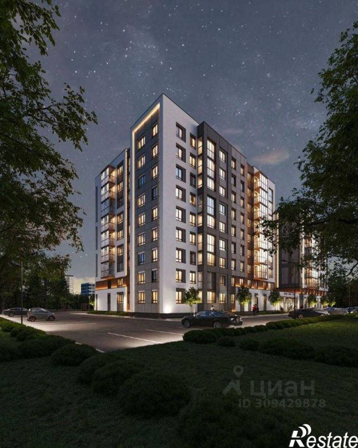 3-комн квартира в новом доме Офицерская улица, 4Д