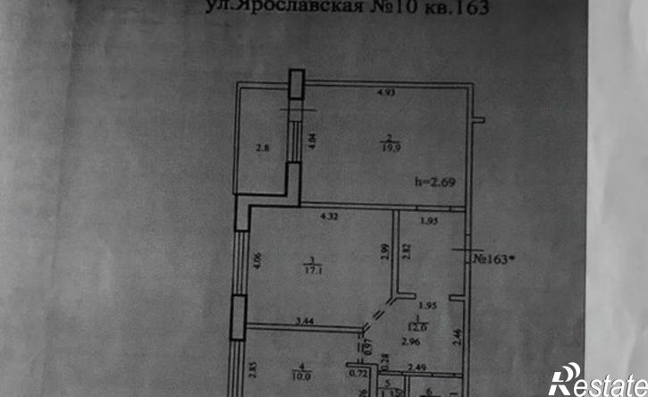 2-комн квартира Тольятти, Ярославская улица, 10