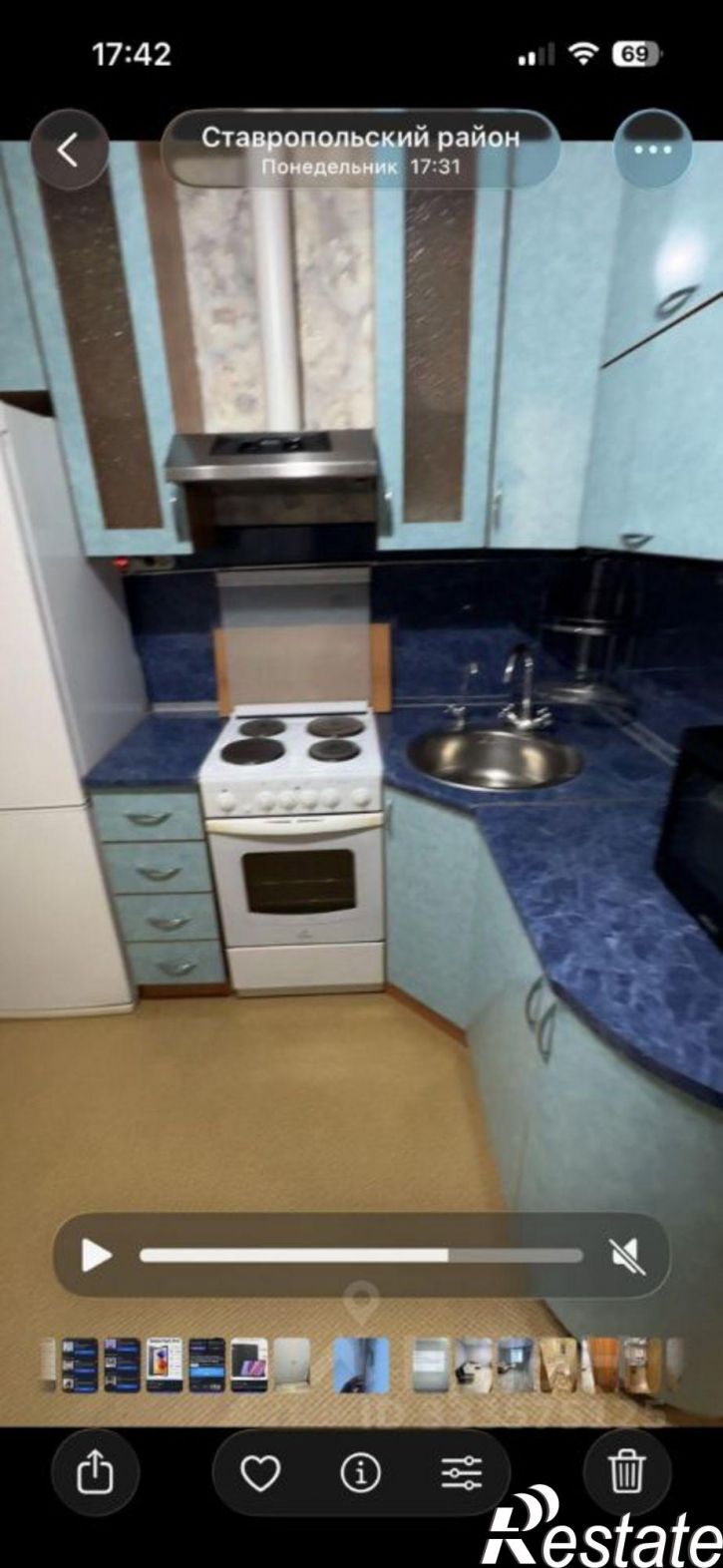 1-комн квартира ул Толстого, 17,  д. 17