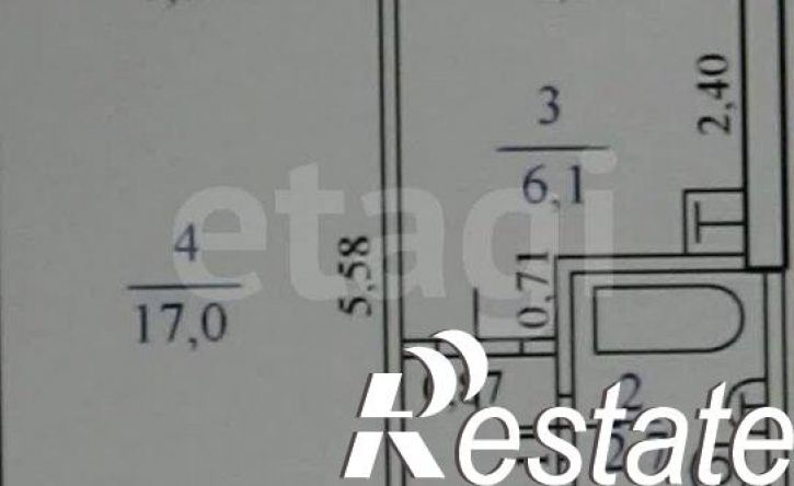 1-комн квартира бульвар Луначарского, 8,  д. 8
